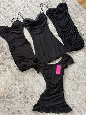 BLACK MINI DRESS BUNDLE